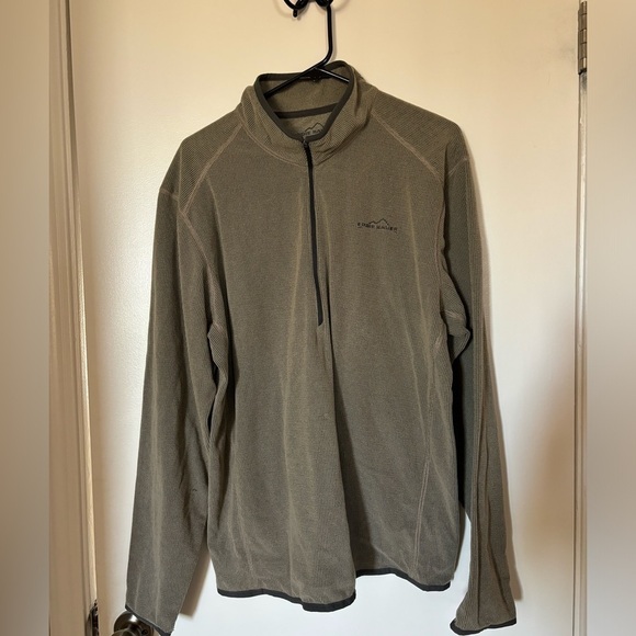 Men’s • EDDIE BAUER • half zip jacket - Picture 1 of 6